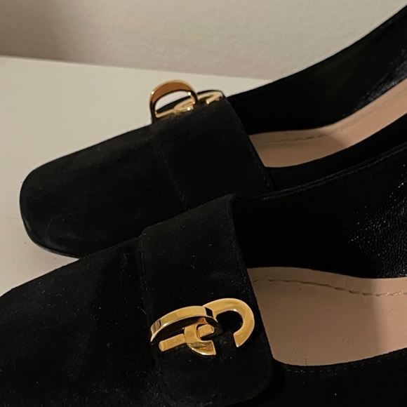 C’est Dior Black Suede Pumps Heels - Picture 2 of 6